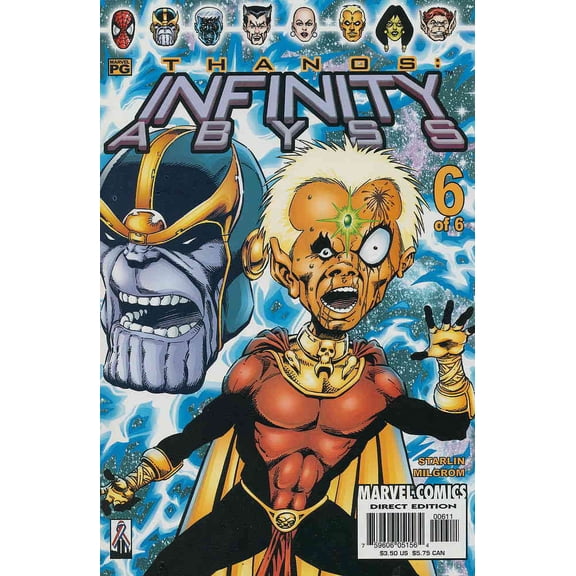 Thanos: Infinity Abyss #6 VF ; Marvel Comic Book