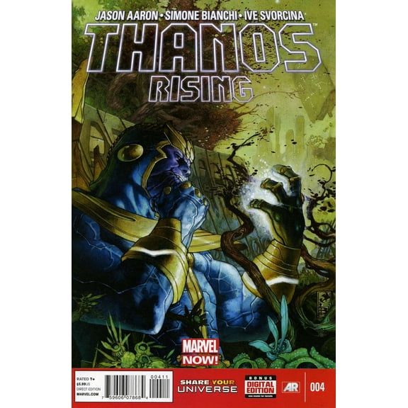 Thanos Rising #4 VF ; Marvel Comic Book