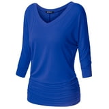 Dolman Sleeves Solid Tunic Top