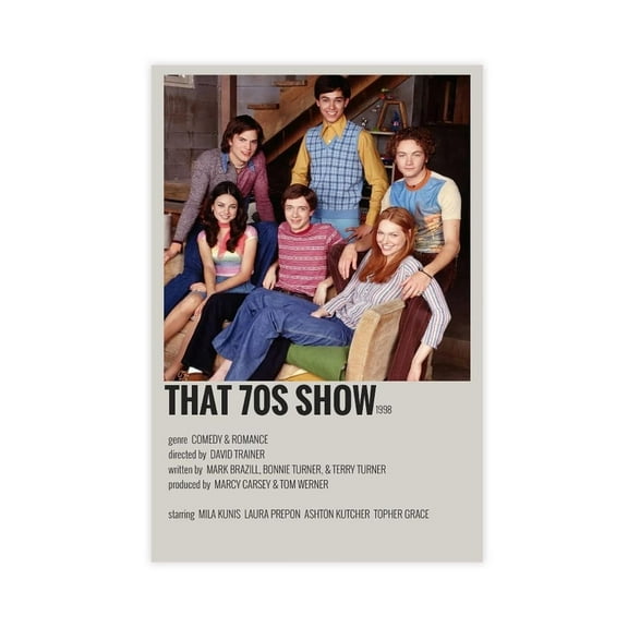 That '70s Show Sitcom 1 Canvas Poster Bedroom Decor Sports Landscape Office Room Decor Gift