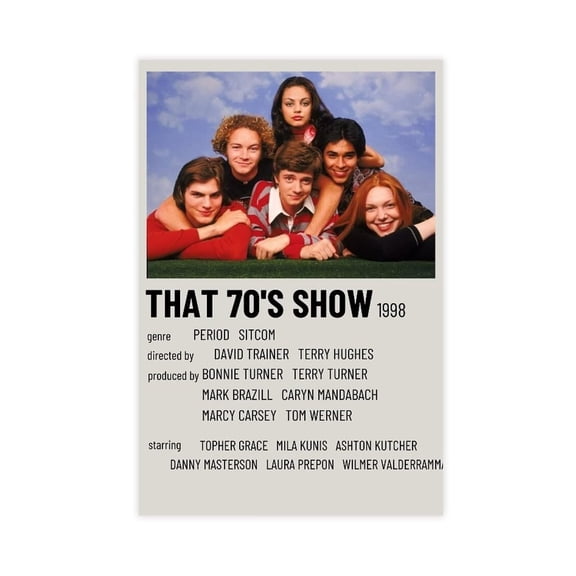 That '70s Show Sitcom 2 Canvas Poster Wall Art Decor Print Picture Paintings for Living Room Bedroom Decoration