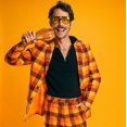 thumbnail image 1 of That 70s Suit - Shinesty Thanksgiving Plaid Suit  US Jacket 46, 1 of 6