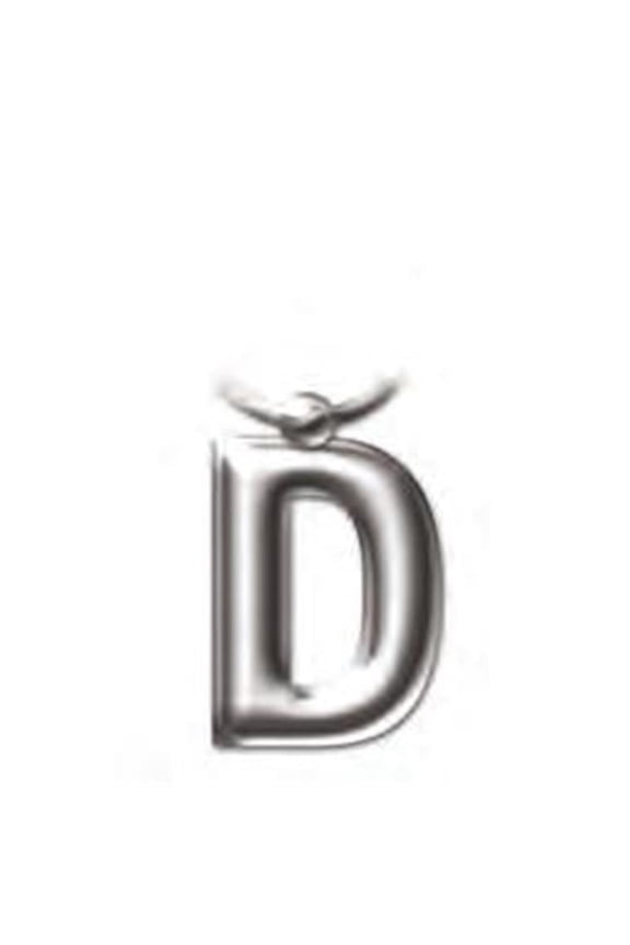 That Company Called If 2204 Solid Metal Initial Keyring - D