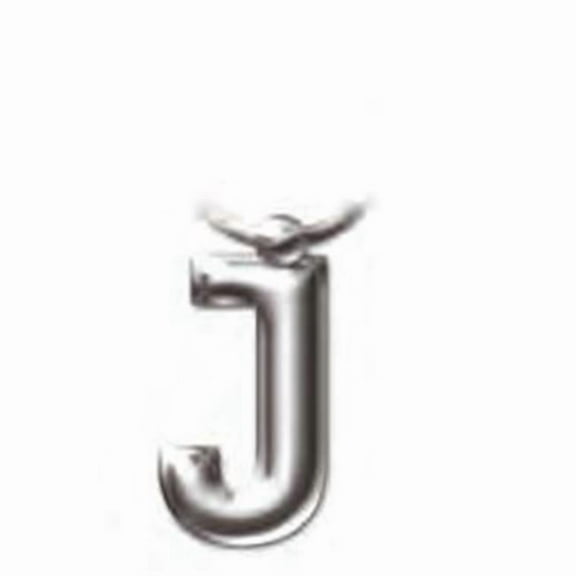 That Company Called If 2210 Solid Metal Initial Keyring - J