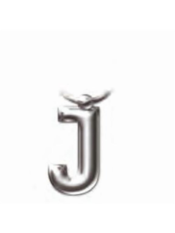 That Company Called If 2210 Solid Metal Initial Keyring - J
