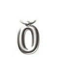 thumbnail image 1 of That Company Called If 2215 Solid Metal Initial Keyring - O, 1 of 1