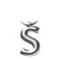 thumbnail image 1 of That Company Called If 2218 Solid Metal Initial Keyring - S, 1 of 2