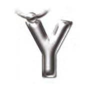 That Company Called If 2222 Solid Metal Initial Keyring - Y