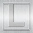 thumbnail image 1 of That Company Called If 92912 Helvetica Clip-On Letter Bookmark - L, 1 of 2