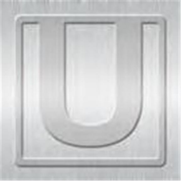 That Company Called If 92921 Helvetica Clip-On Letter Bookmark - U