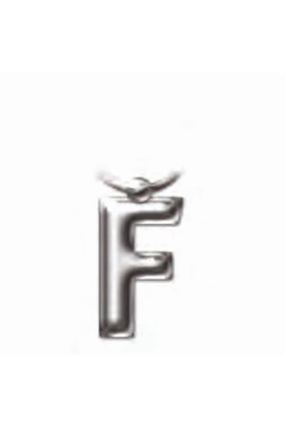 That Company Called If  Solid Metal Initial Keyring - F