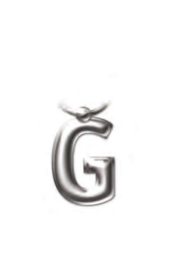 That Company Called If  Solid Metal Initial Keyring - G