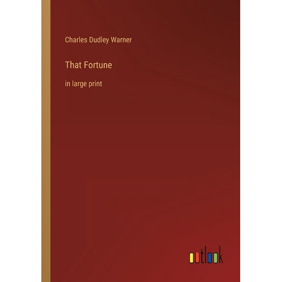 That Fortune: In Large Print - 9783368622145