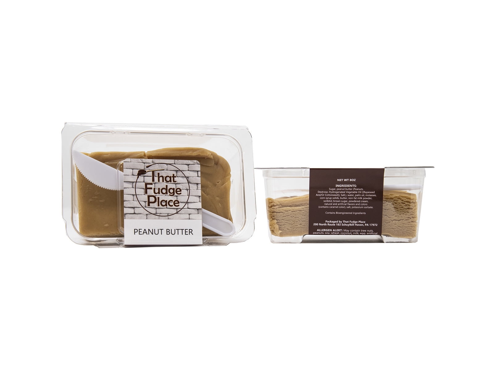 That Fudge Place Peanut Butter Fudge, 2Pack 8 oz. Containers