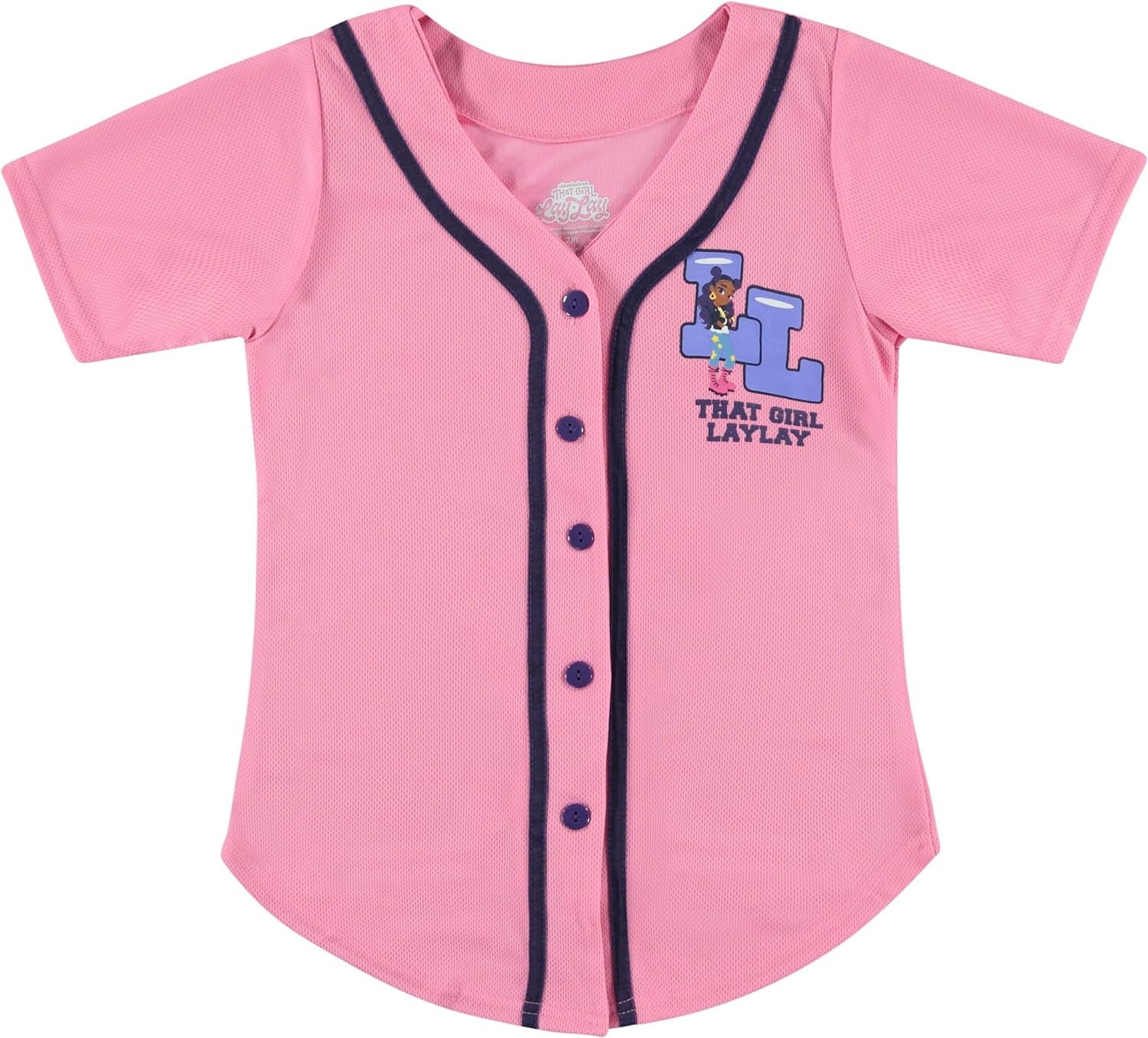 That Girl Lay Lay Baseball Jersey T-Shirt- Little and Big Girl