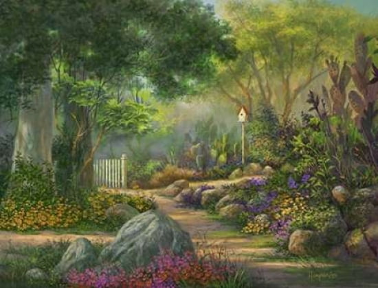 That Glorious Garden Canvas Art - Michael Humphries (22 x 28)
