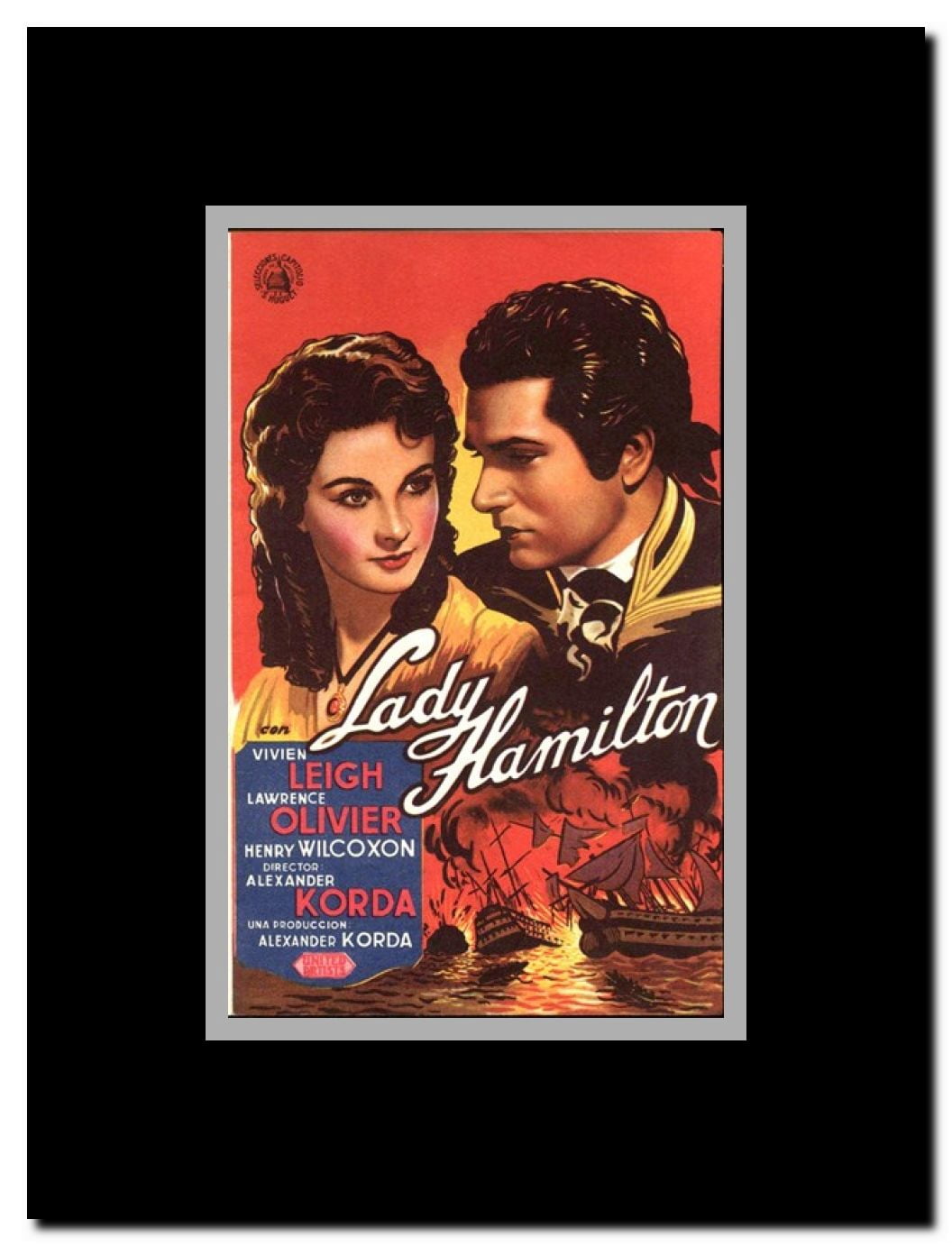 That Hamilton Woman Framed Movie Poster