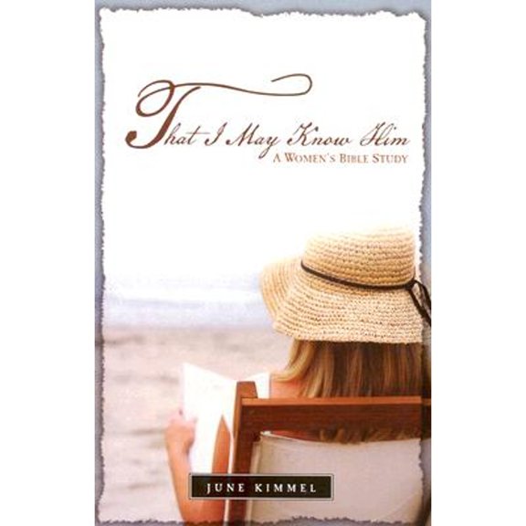 Pre-Owned That I May Know Him (Bible Study), 9781591663836, 1591663830, Paperback,