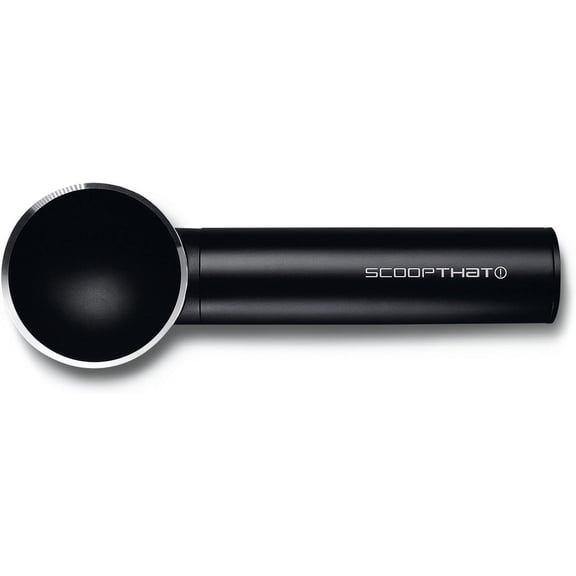 That! Inventions ScoopThat Deluxe in Premium Gift Box, 1/4 Cup, Black