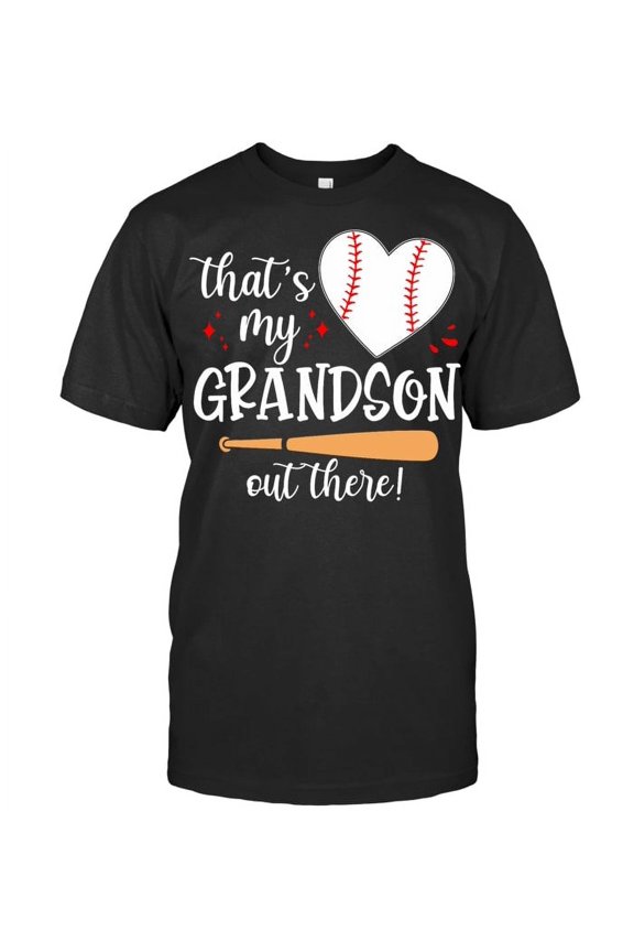 That Is My Grandson Baseball Grandma Graphic T-Shirt