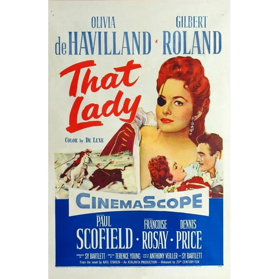 That Lady - movie POSTER (Style A) (11" x 17") (1955)