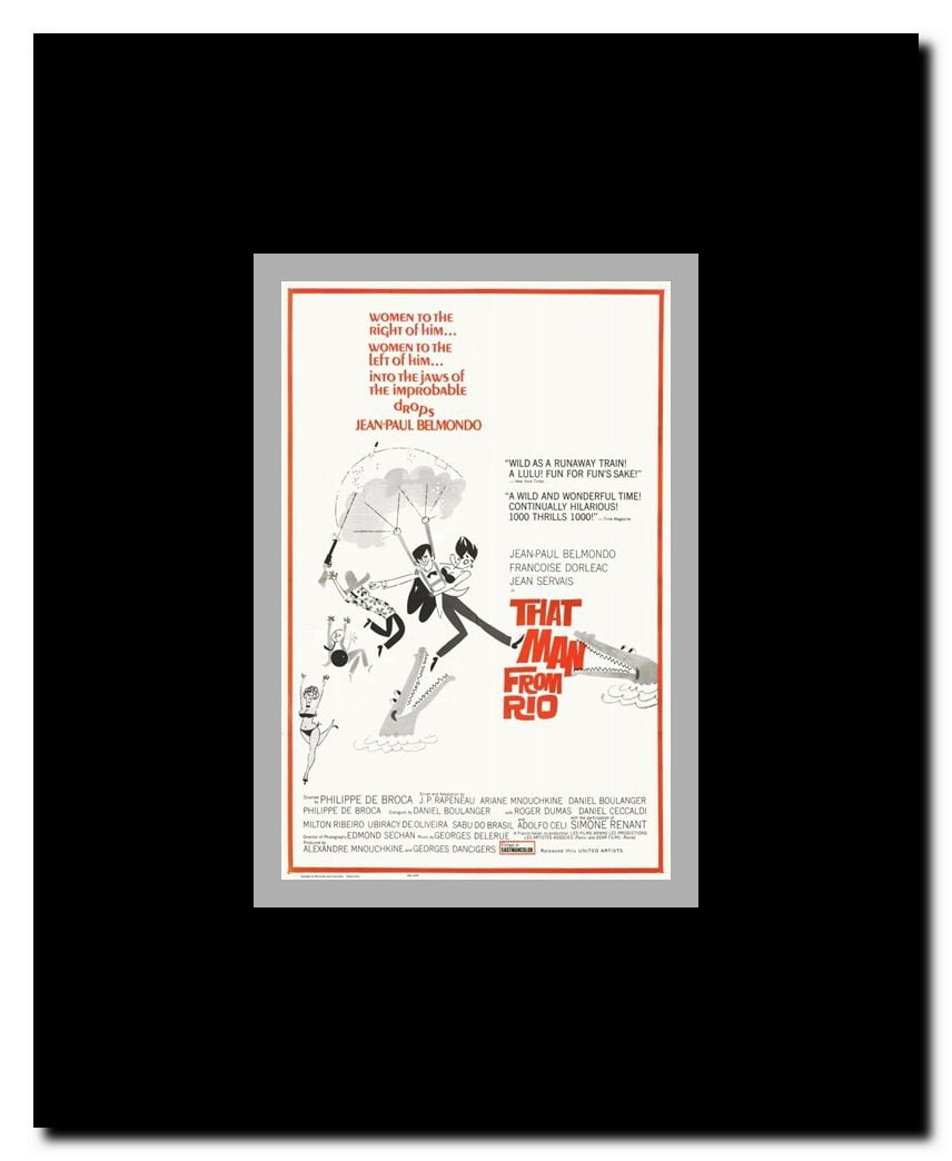 That Man from Rio Framed Movie Poster