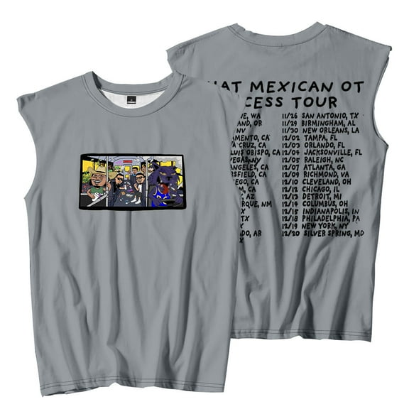 That Mexican OT Recess Tour 2025 Merch Sleeveless T-Shirts Women Men HipHop Tank Tops
