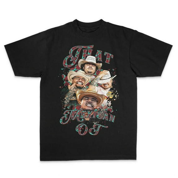 That Mexican OT - T Shirt Vintage Style Shaka Wear Heavy Weight Street Tee V3 Roses texas rap