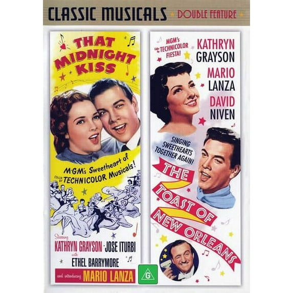 That Midnight Kiss / The Toast of New Orleans (DVD), La Entertainment, Drama