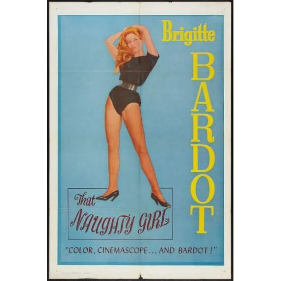 That Naughty Girl Movie Poster Reprint 27inx40in for any room 27x40 Square Adults Poster Time