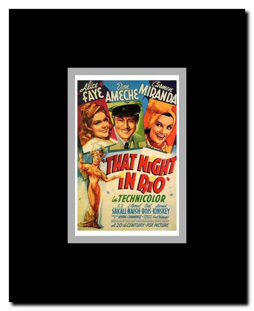 That Night in Rio Framed Movie Poster
