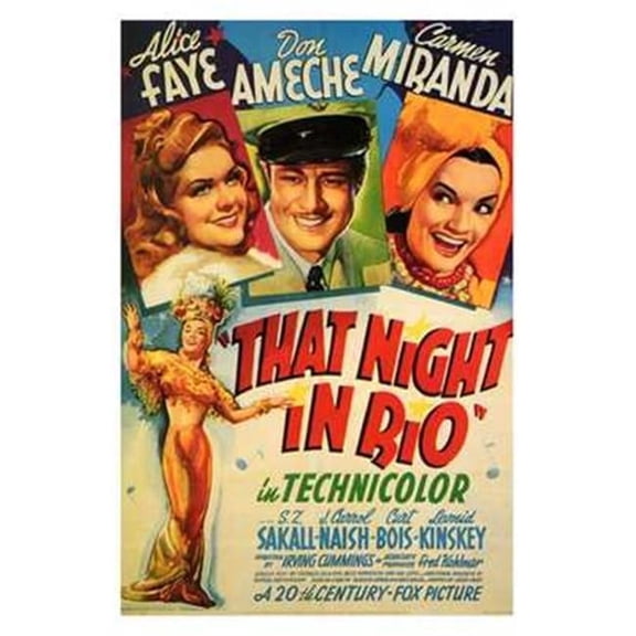 That Night in Rio Movie Poster (11 x 17)