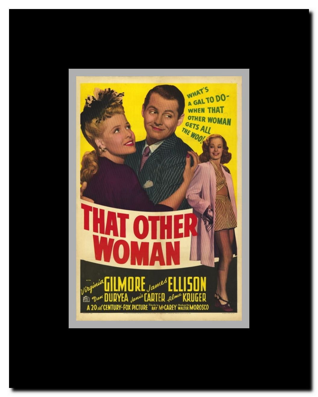 That Other Woman Framed Movie Poster