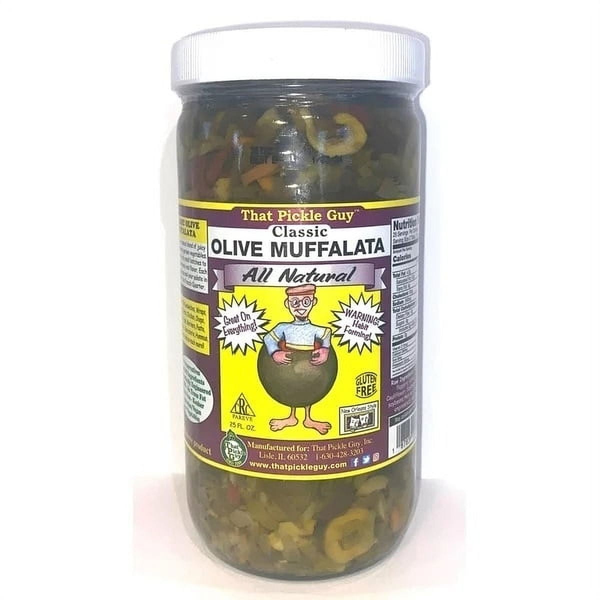 That Pickle Guy All Natural Mild Muffalata Spread (24 oz)