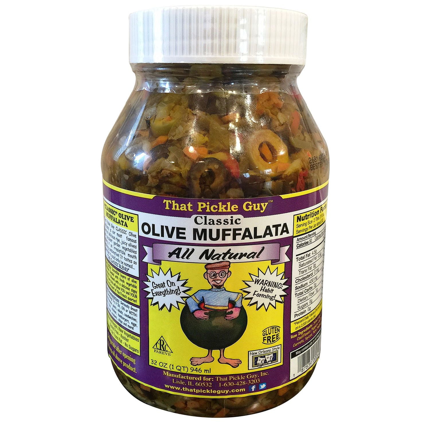 That Pickle Guy Classic Olive Muffalata (32 oz.)
