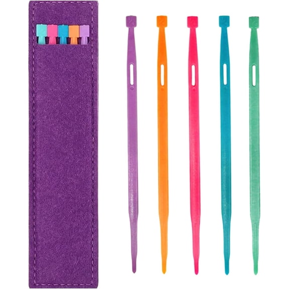 That Purple Thang, Multifunctional Sewing Tool, Versatile Threaders For Sewing Craft, Accessories & Supplies For Sewings (5 Pcs)