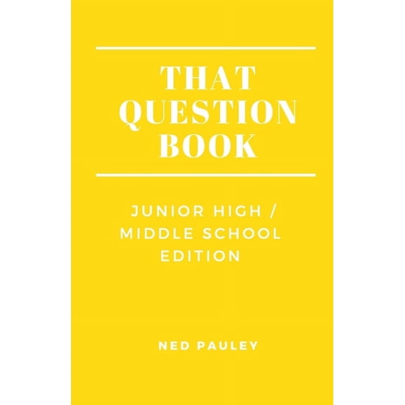 That Question Book: Junior High/Middle School Edition, (Paperback)