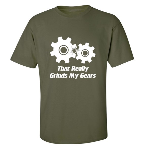 That Really Grinds My Gears Adult Short Sleeve T-shirt
