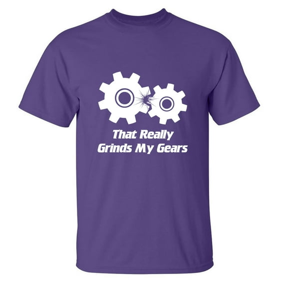 That Really Grinds My Gears Adult Short Sleeve T-shirt