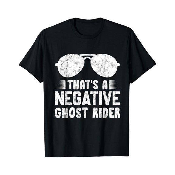 That'S A Negative Ghost Rider Pun Gift For Movie Lover T-Shirt
