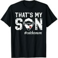 thumbnail image 1 of That'S My Son Baseball Catcher Mom Baseball Catcher Mother T-Shirt Unisex S-5XL Hot Trending Shirt, Vintage Birthday Gift, 1 of 2