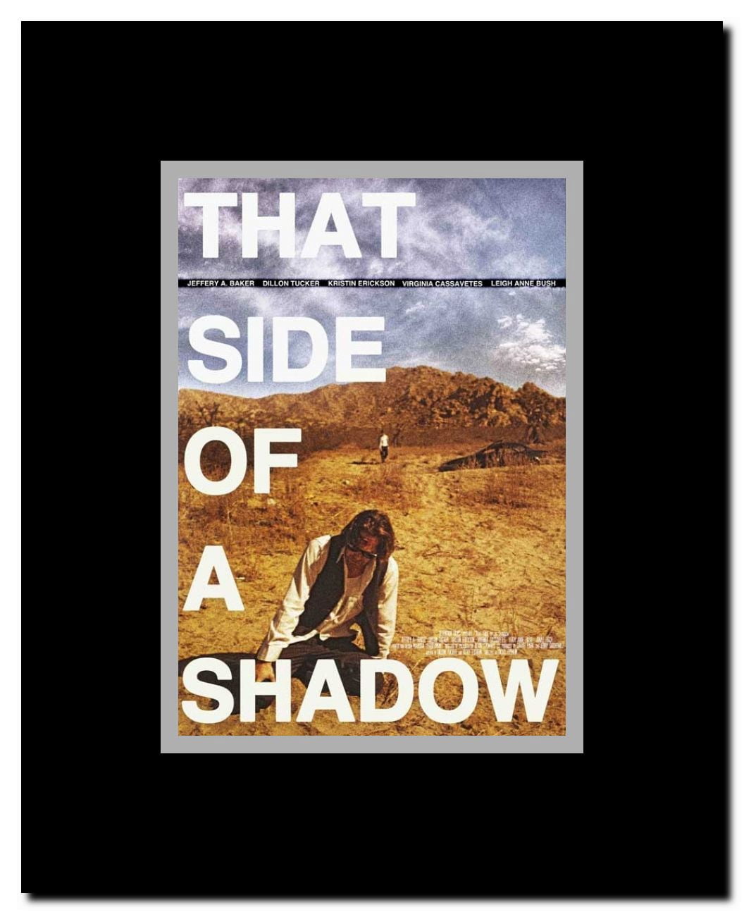 That Side of a Shadow Framed Movie Poster