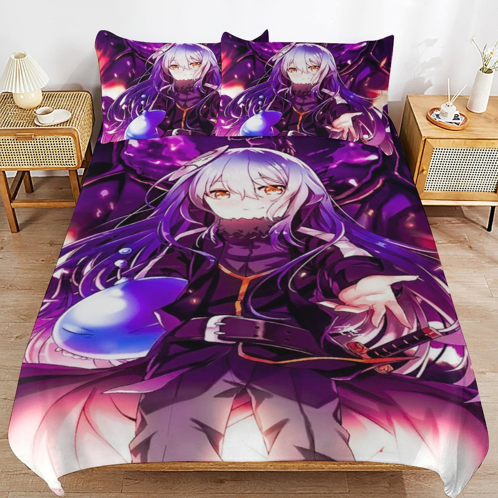 That Time I Got Reincarnated As A Slime 3 Piece Anime Comforter Bedding