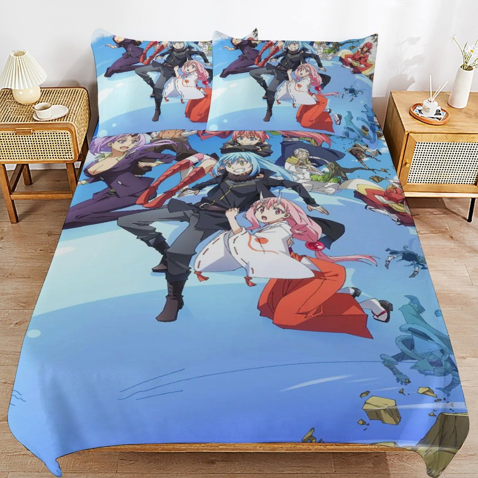 That Time I Got Reincarnated As A Slime 3 Piece Anime Comforter Bedding