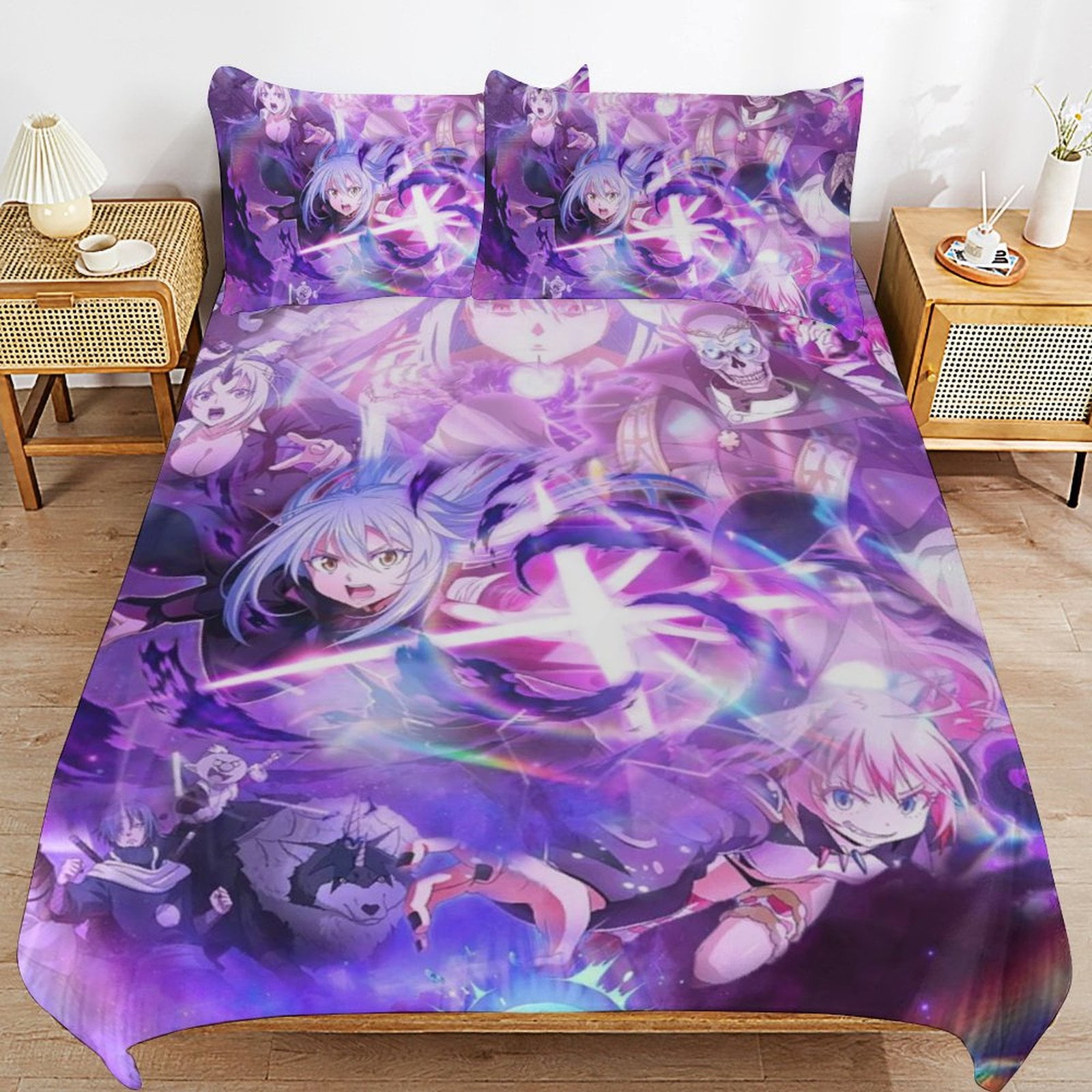 That Time I Got Reincarnated As A Slime 3 Piece Anime Comforter Bedding