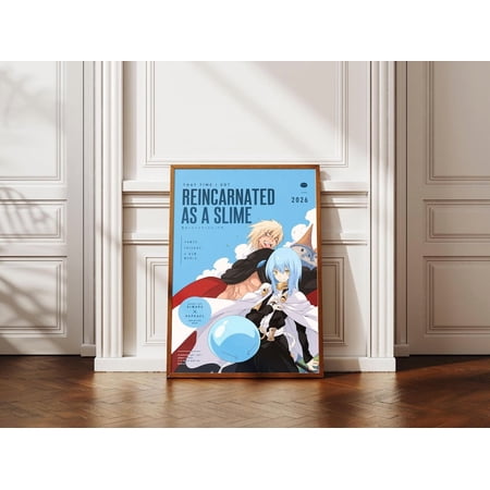 That Time I Got Reincarnated As A Slime Poster Unframed Size 24''x36'' GooGate