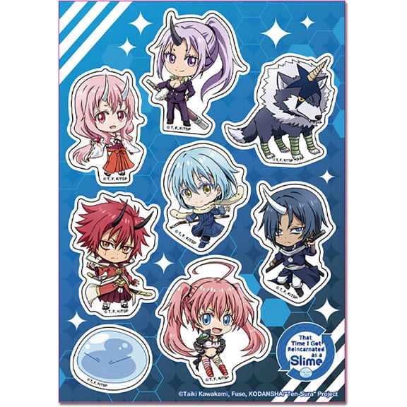 That Time I Got Reincarnated As A Slime- SD1 Sticker Set 5X7