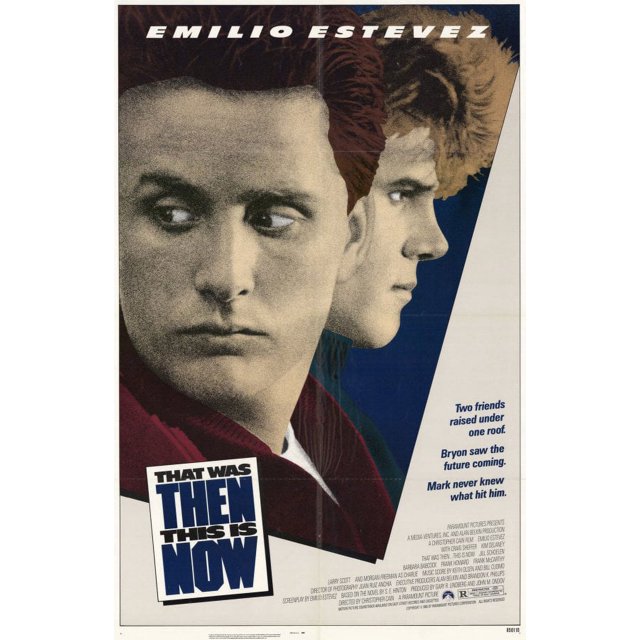 That Was Then This Is Now (1985) 11x17 Movie Poster - Walmart.com