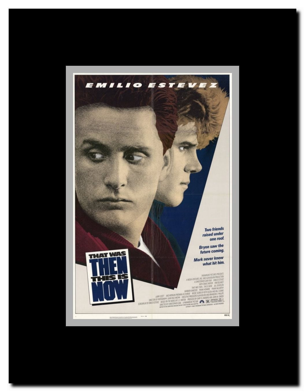 That Was Then. . .This Is Now Framed Movie Poster