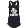 thumbnail image 1 of That Woman from Michigan Racerback Tank, 1 of 2